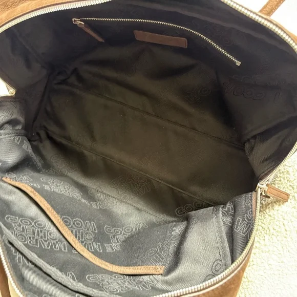 MARGE SHERWOOD Soft Boston Hush Nubuck Bag - Picture 9 of 14